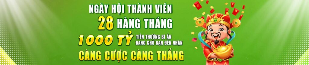 Ngày hội thành viên 28 hàng tháng